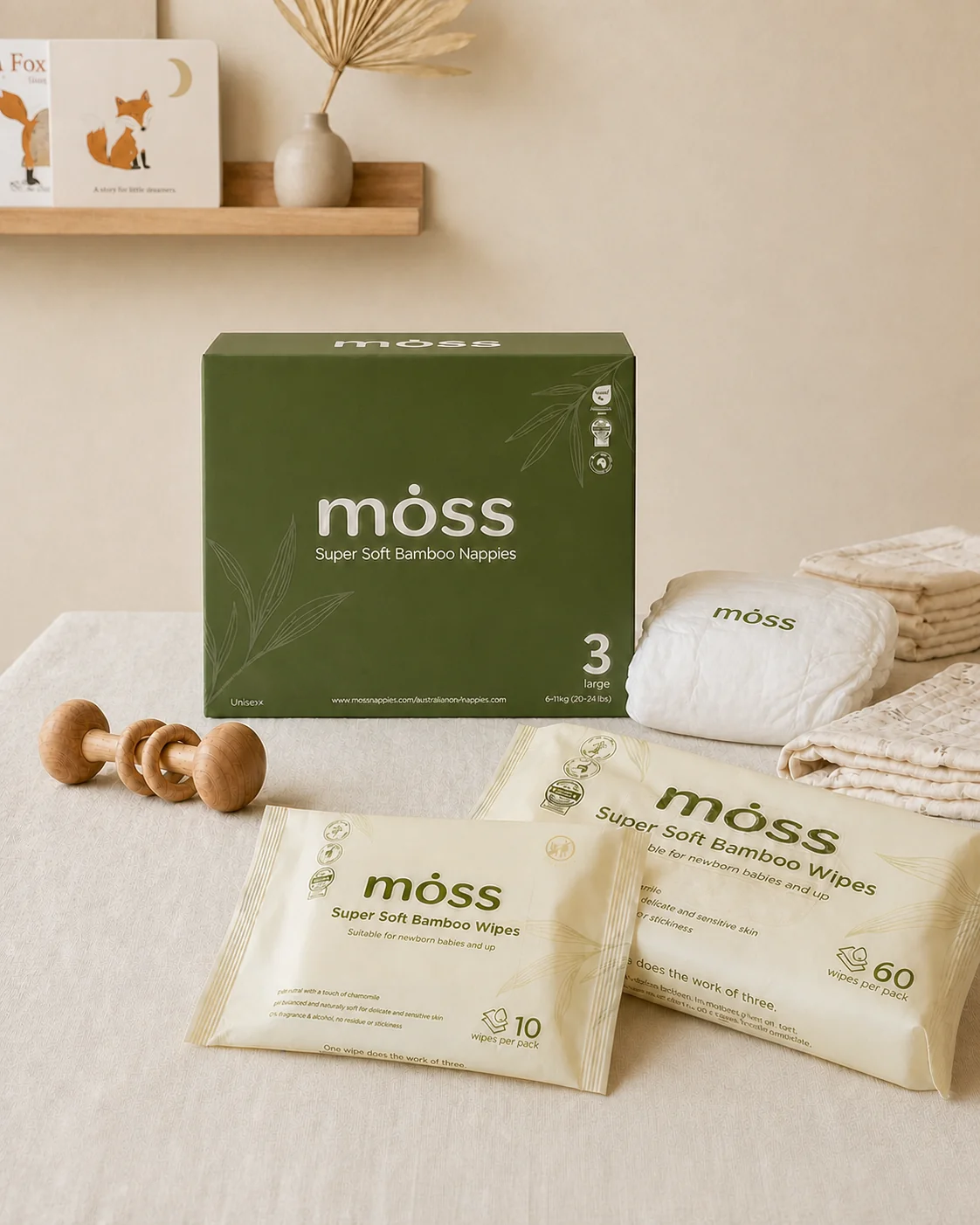Super Soft Bamboo Nappies